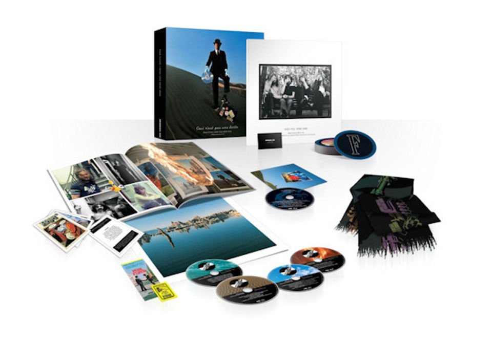 PINK FLOYD - WISH YOU WERE HERE IMMERSION BOX SET (2011) - 2xCD+2xDVD+ BLU-RAY+COLLECTOR ITEMS BOX SIFIR