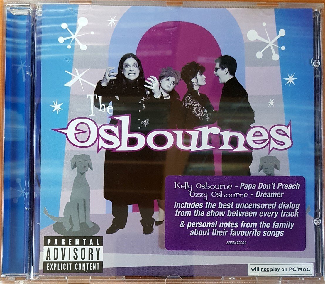 THE OSBOURNES - THE OSBOURNE FAMILY ALBUM / SOUNDTRACK CD 2.EL
