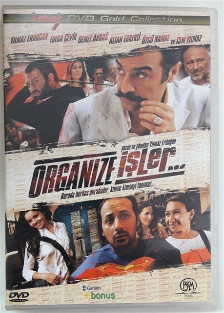ORGANİZE İŞLER - YILMAZ ERDOĞAN - DEMET AKBAĞ - CEM YILMAZ - TOLGA ÇEVİK - ÖZGÜ NAMAL - DVD 2.EL