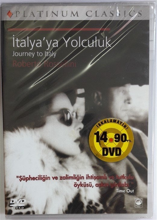 İTALYA'YA YOLCULUK - VIAGGIO IN ITALIA - GEORGE SANDERS - INGRID BERGMAN - ROBERTO ROSSELLINI - DVD SIFIR