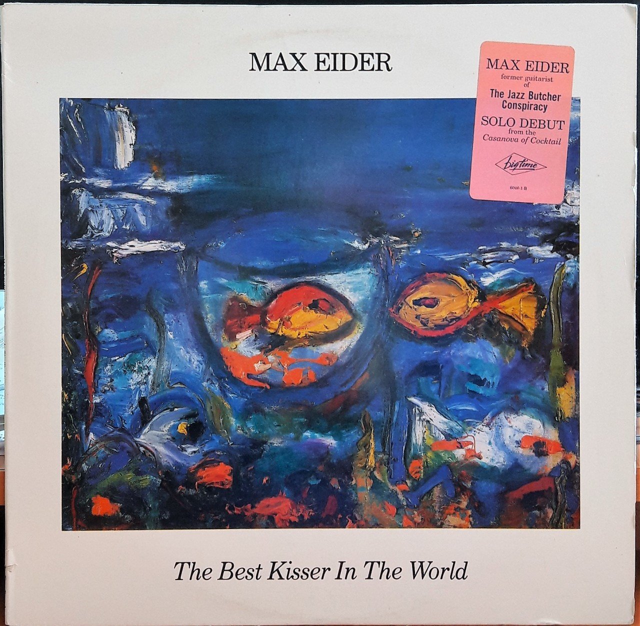 MAX EIDER - THE BEST KISSER IN THE WORLD (1987) - PLAK 2.EL