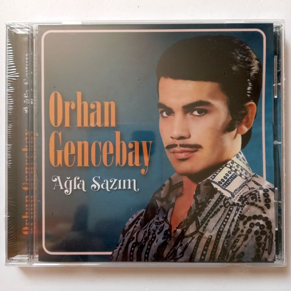 ORHAN GENCEBAY - AĞLA SAZIM - CD 2024 BASIM AMBALAJINDA SIFIR