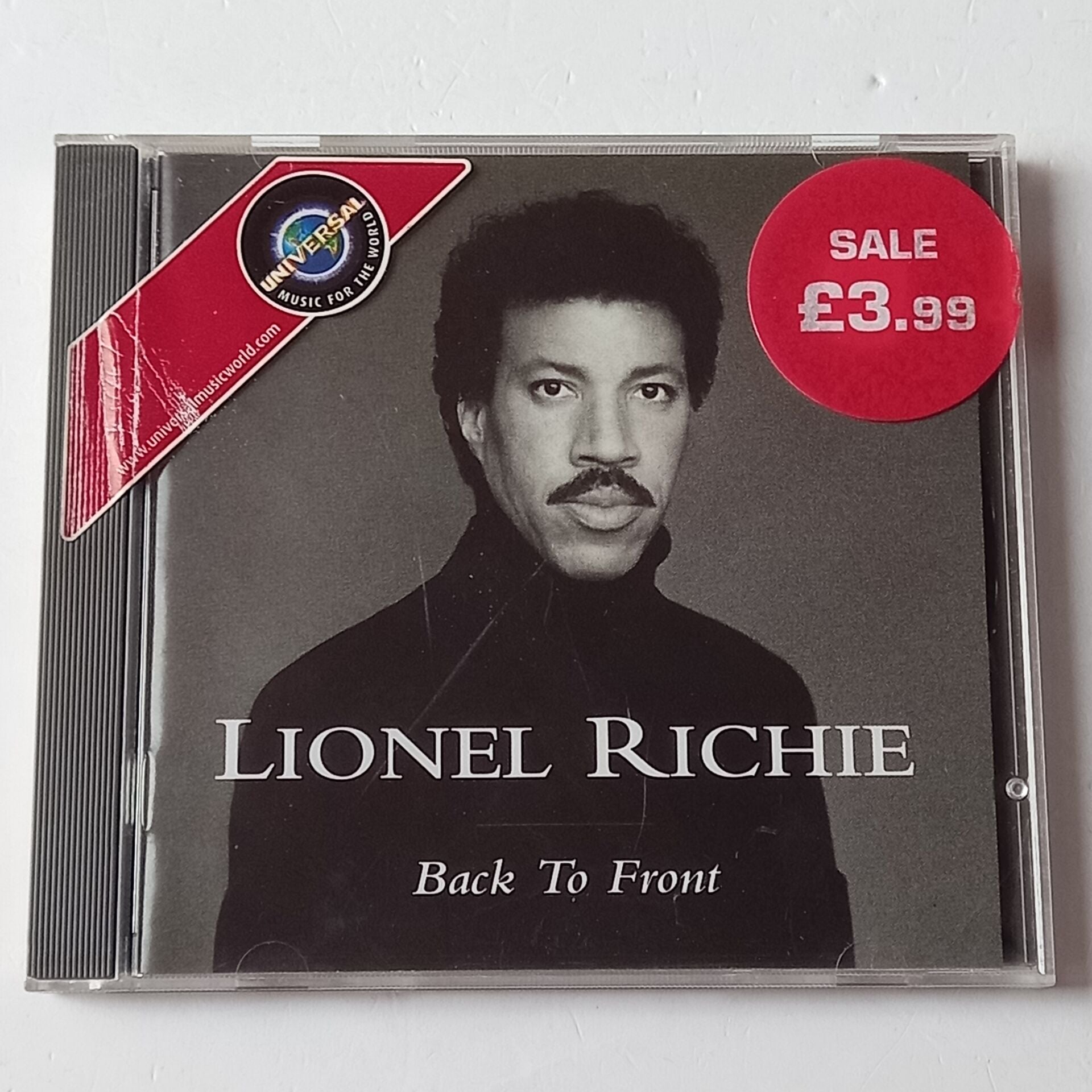 LIONEL RICHIE – BACK TO FRONT (1992) - CD 2.EL