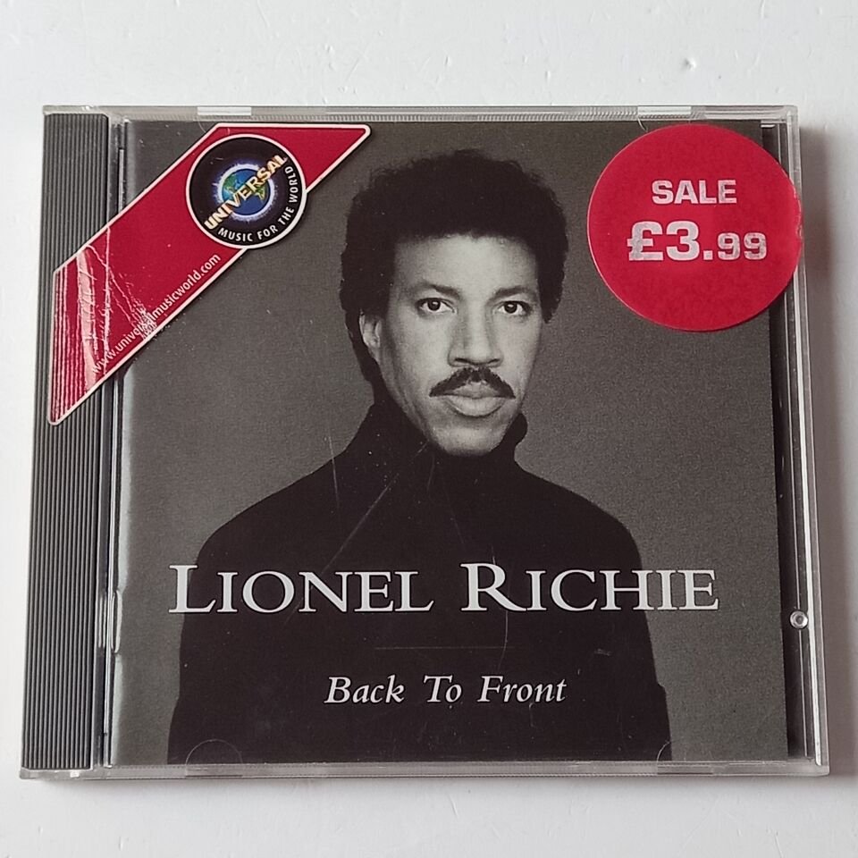 LIONEL RICHIE – BACK TO FRONT (1992) - CD 2.EL