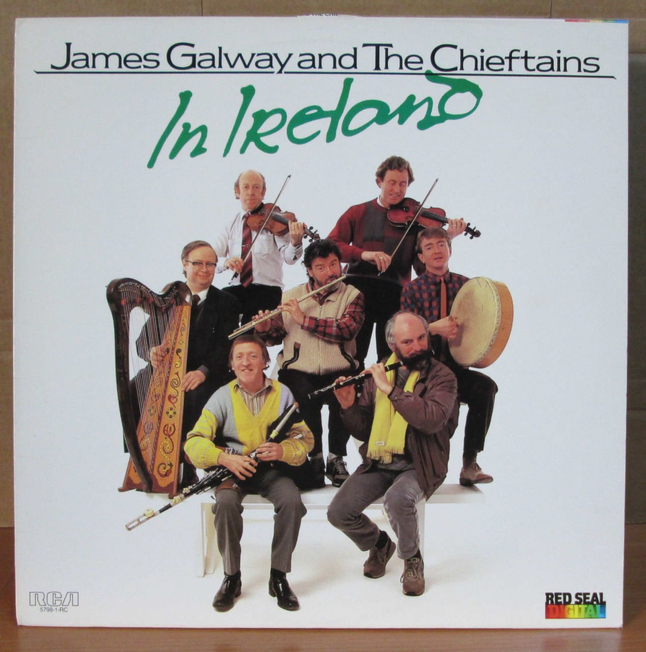 JAMES GALWAY & THE CHIEFTAINS IN IRELAND LP 2.EL