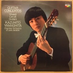 VIVALDI CARULLI GIULIANI GUITAR CONCERTOS KAZUHITO YAMASHITA 1987 2.EL PLAK