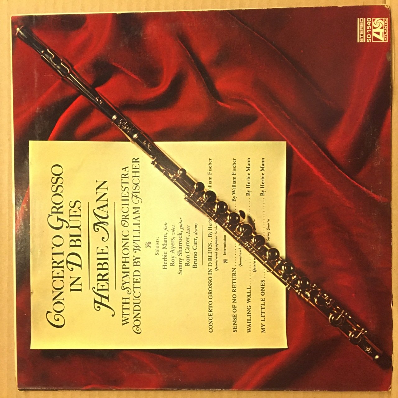 HERBIE MANN WITH SYMPHONIC ORCHESTRA - CONCERTO GROSSO 1969 2.EL PLAK