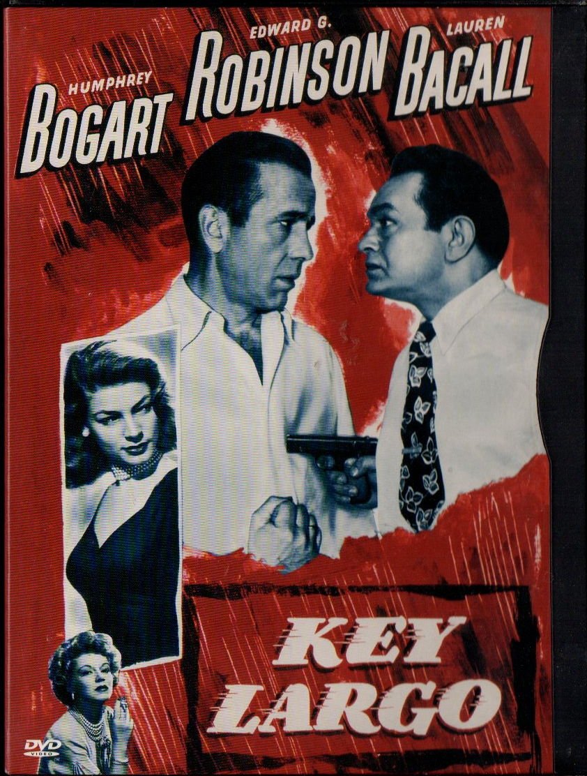 KEY LARGO (1948) - HUMPHREY BOGART - JOHN HUSTON - SNAPCASE DVD 2.EL