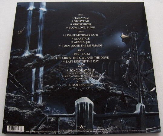 NIGHTWISH - IMAGINAERUM (2011) - 2LP 2024 BLACK VINYL EDITION SIFIR PLAK