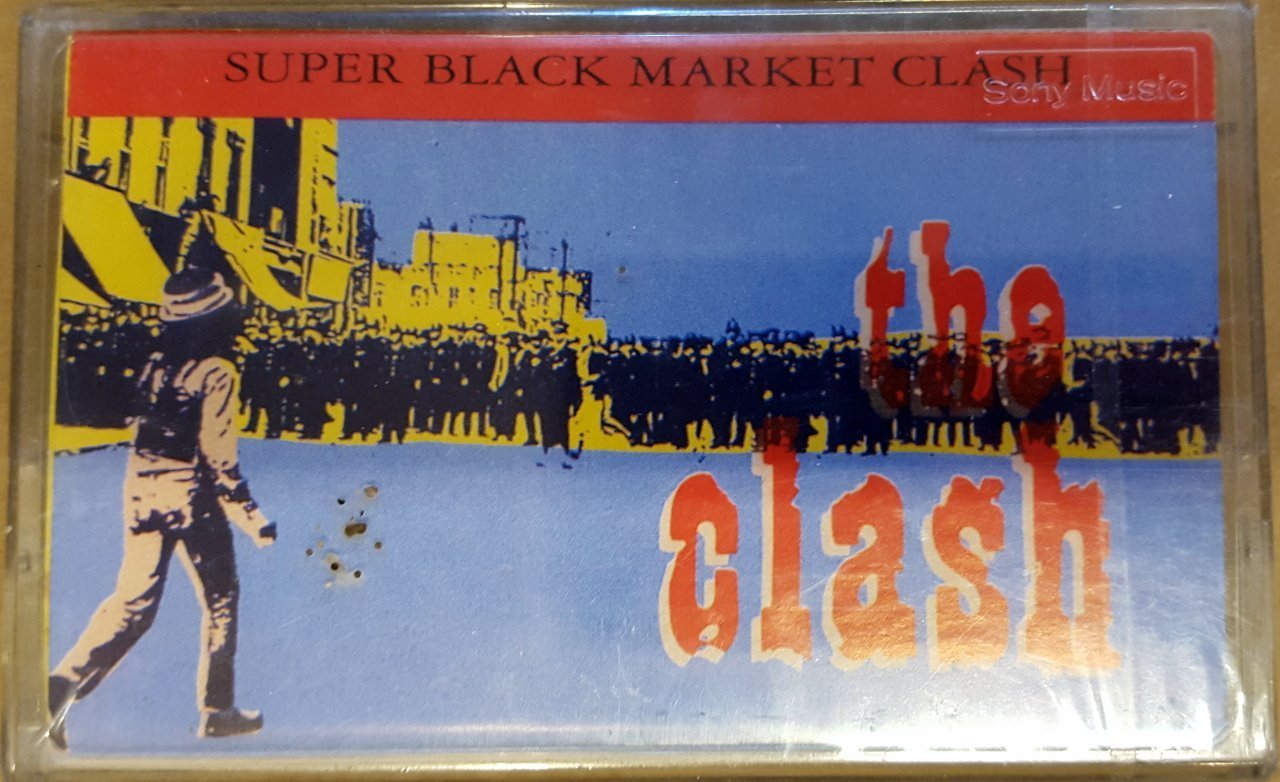 CLASH - SUPER BLACK MARKET CLASH CASSETTE MADE IN TURKEY ''NEW''