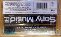 CLASH - SUPER BLACK MARKET CLASH CASSETTE MADE IN TURKEY ''NEW''