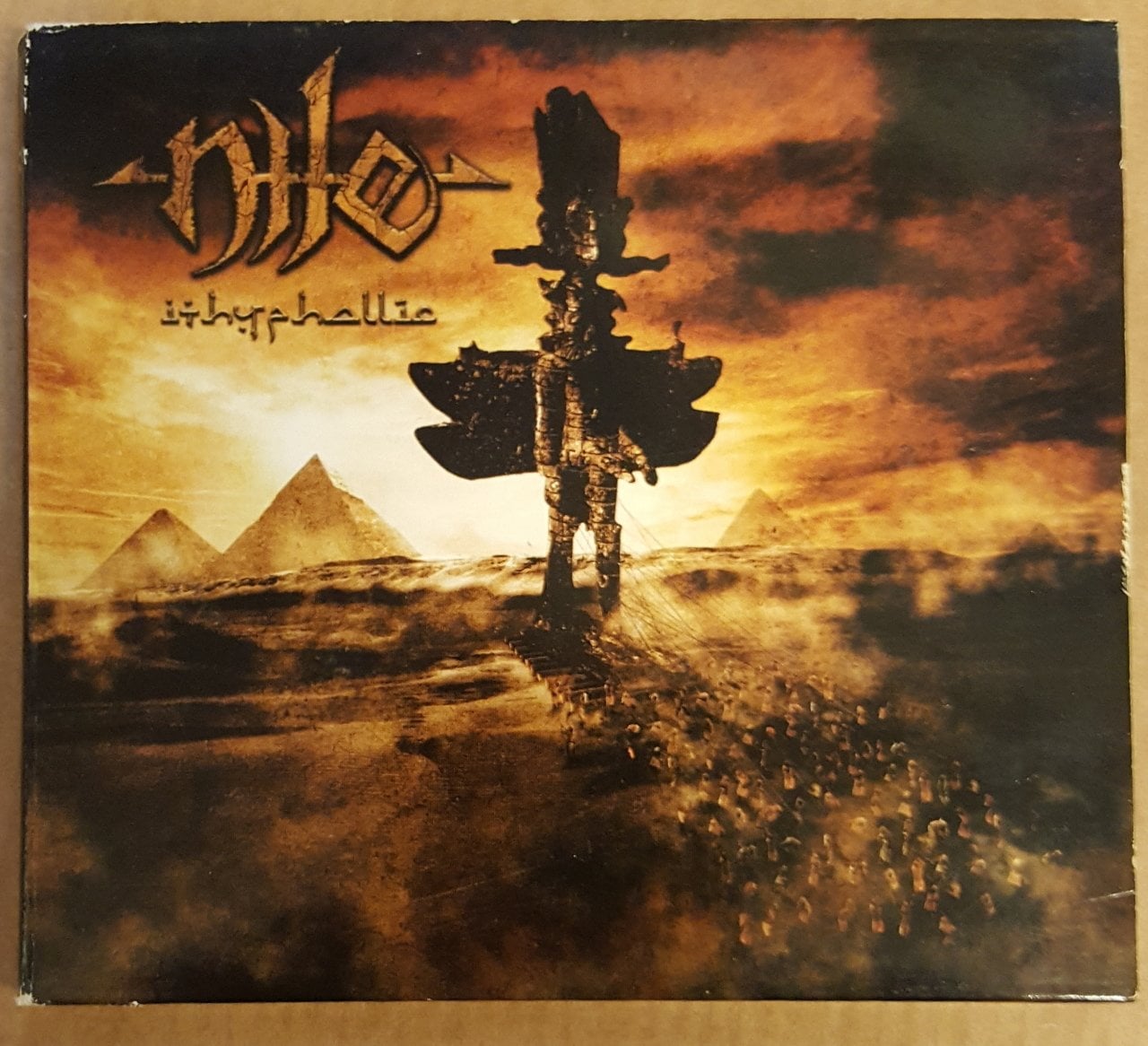 NILE ITHYPHALLIC (2007) CD DEATH METAL DIGIPACK 2.EL