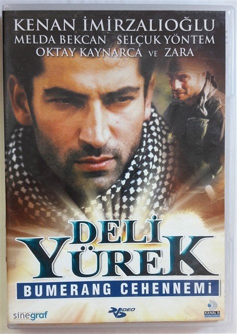 DELİ YÜREK BUMERANG CEHENNEMİ - KENAN İMİRZALIOĞLU - SELÇUK YÖNTEM - OSMAN SINAV - DVD 2.EL