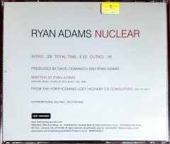 RYAN ADAMS - NUCLEAR (2002) PROMO SINGLE CD 2.EL