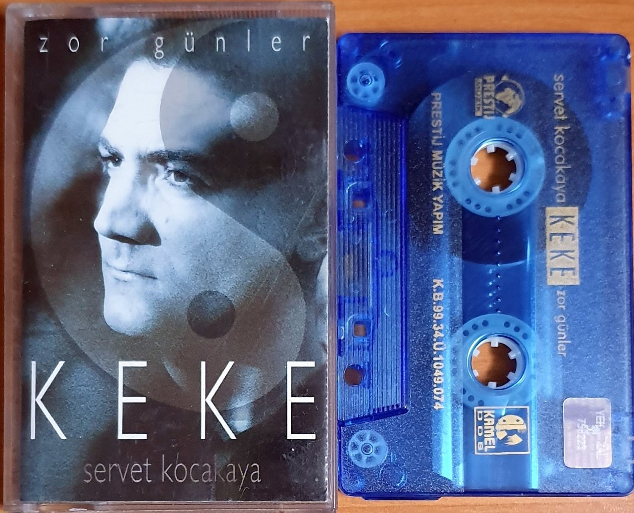 SERVET KOCAKAYA - KEKE / ZOR GÜNLER (1999) - KASET PRESTİJ MÜZİK 2.EL