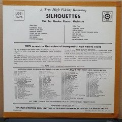 THE JAY GORDON CONCERT ORCHESTRA - SILHOUETTES - LP 2.EL PLAK