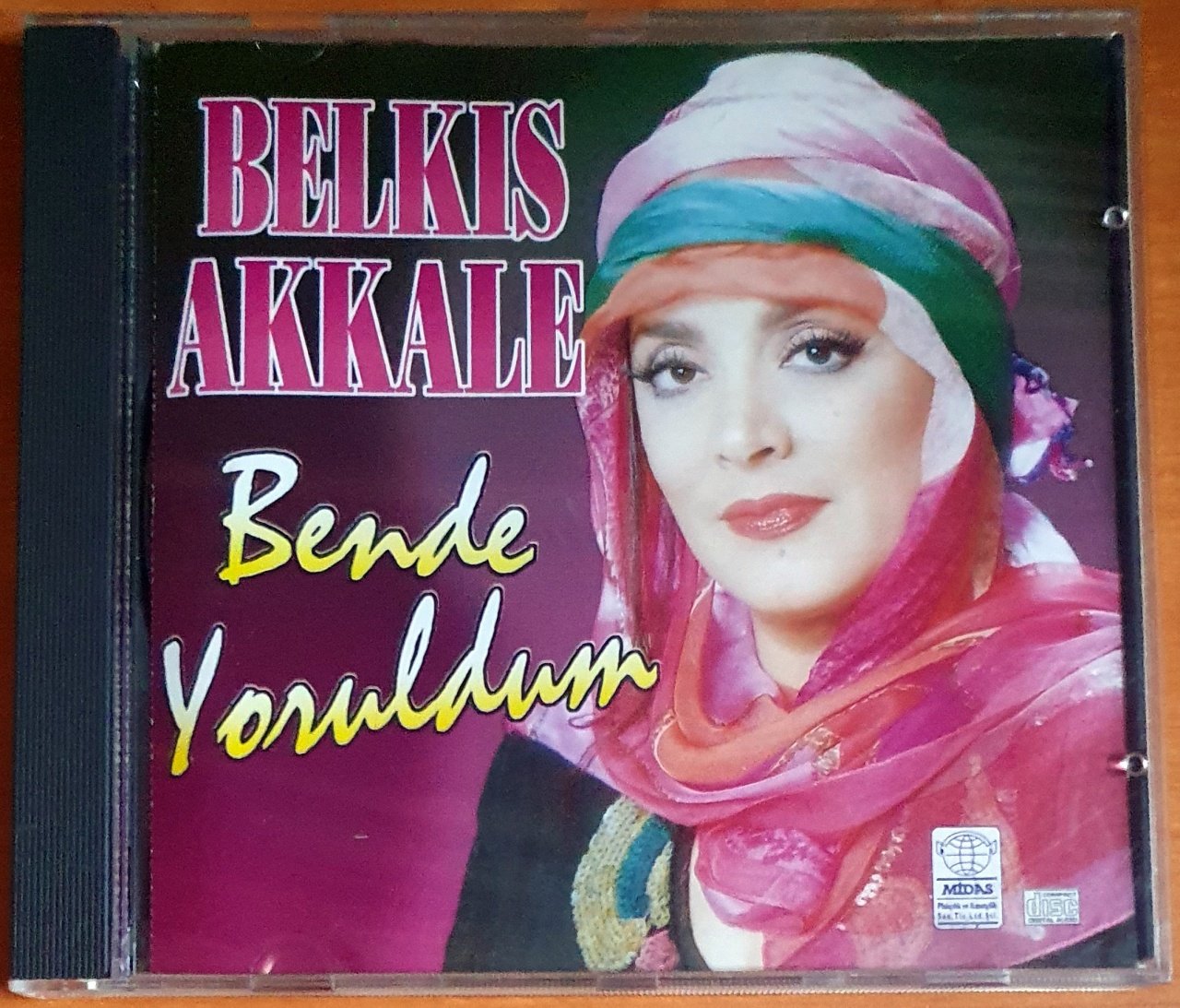 BELKIS AKKALE - BENDE YORULDUM (1994) - CD MİDAS 2.EL