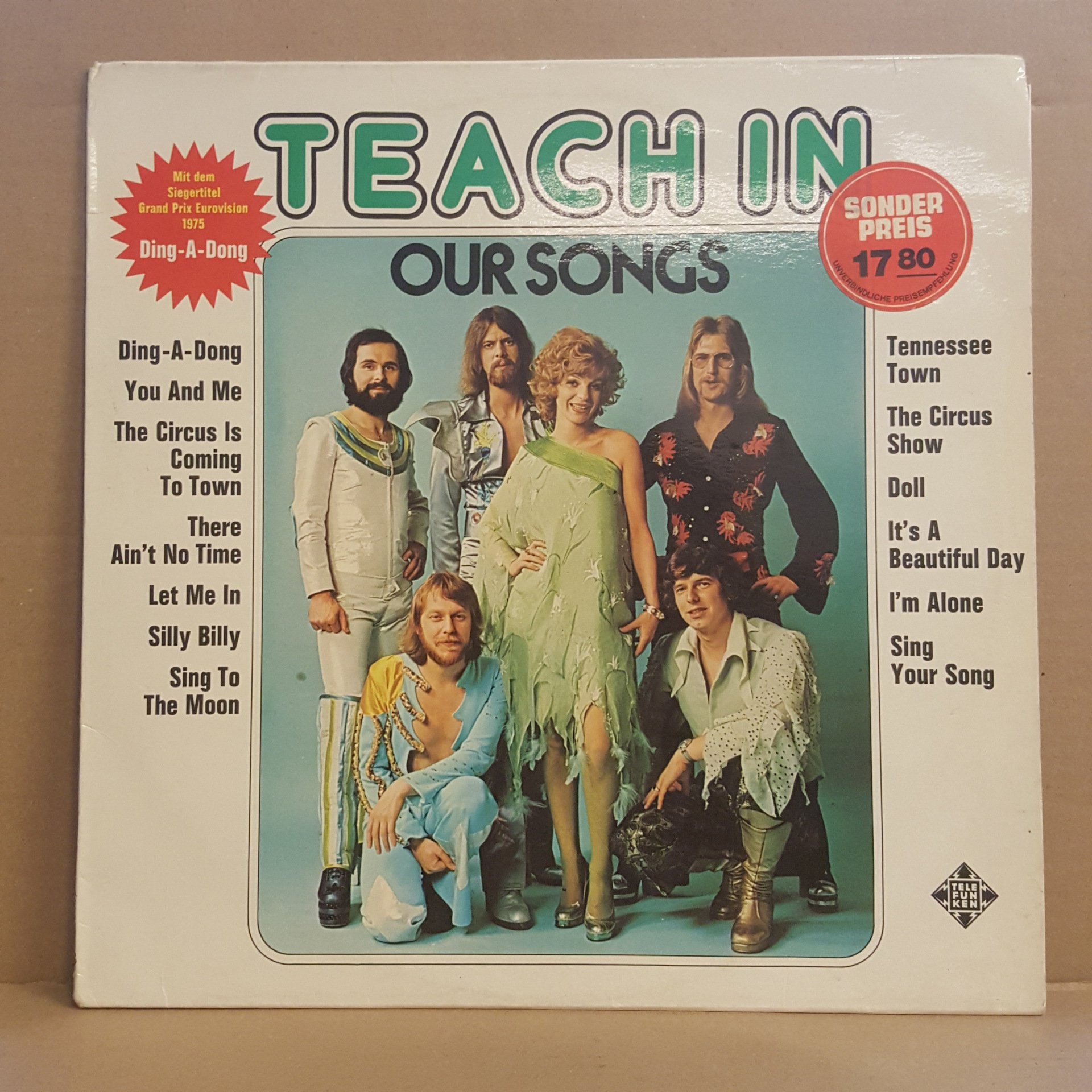 TEACH-IN - OUR SONGS (1975) - LP EURO POP DISCO 2.EL PLAK