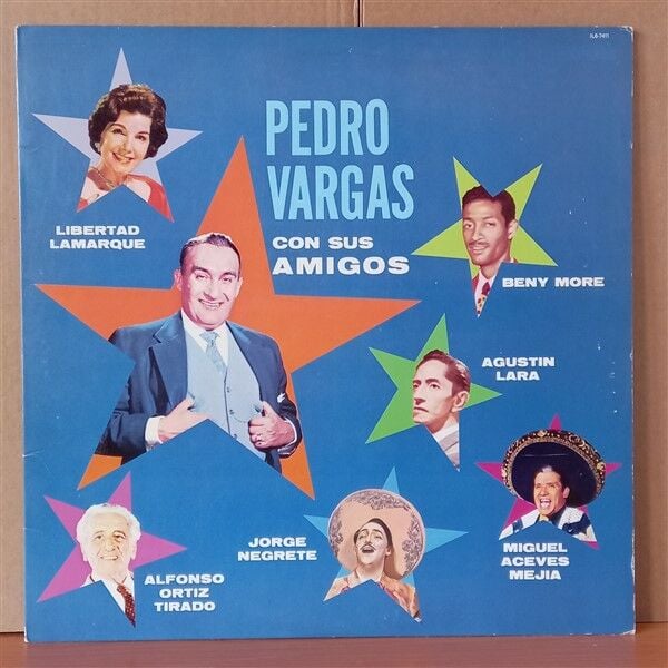 PEDRO VARGAS – PEDRO VARGAS CON SUS AMIGOS (1985) - LP 2. EL PLAK