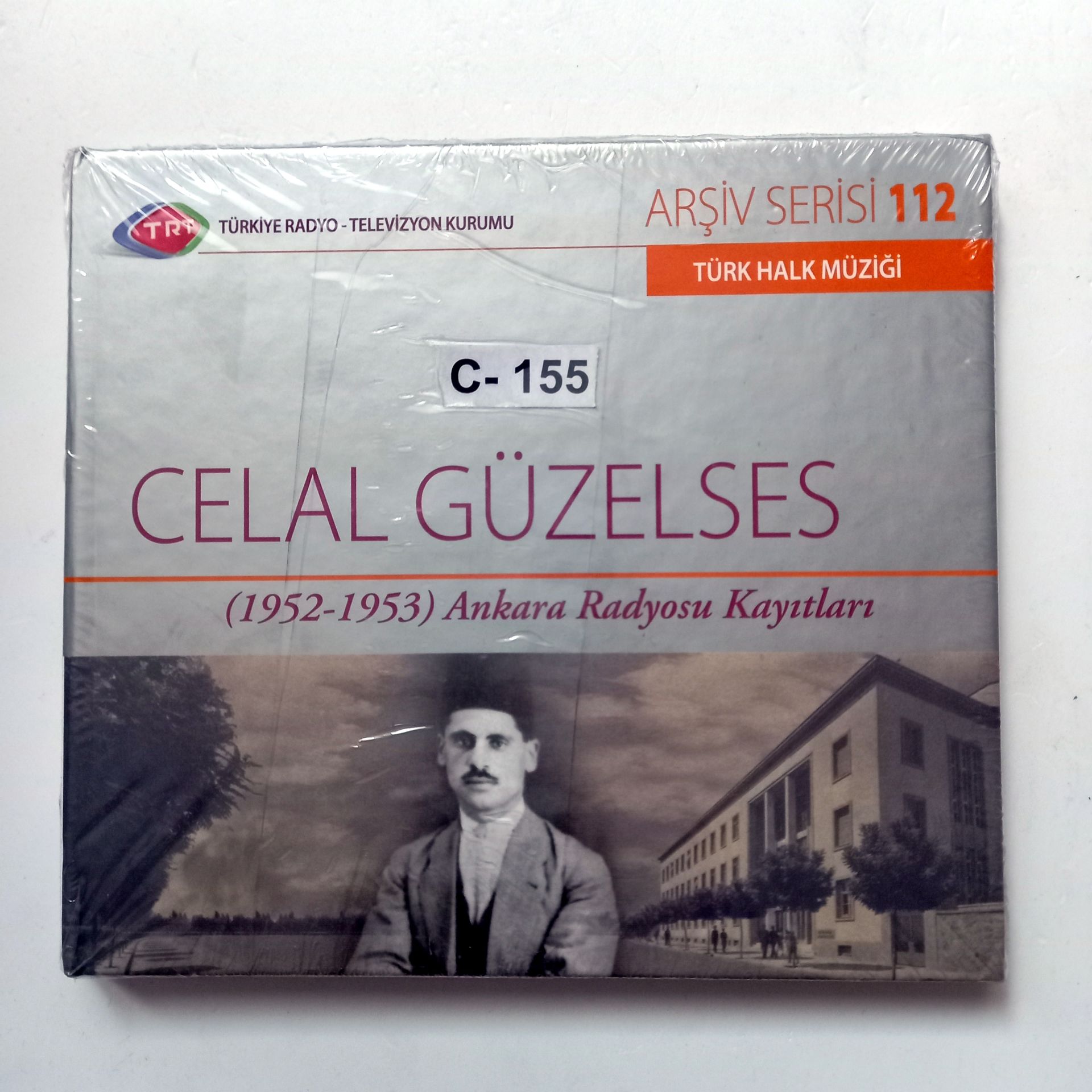 CELAL GÜZELSES - (1952-1953) ANKARA RADYOSU KAYITLARI / TÜRK HALK MÜZİĞİ / TRT ARŞİV SERİSİ 112 - CD SIFIR