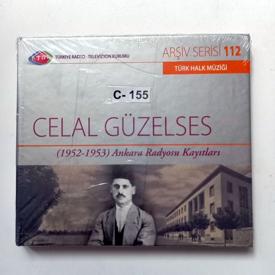 CELAL GÜZELSES - (1952-1953) ANKARA RADYOSU KAYITLARI / TÜRK HALK MÜZİĞİ / TRT ARŞİV SERİSİ 112 - CD SIFIR