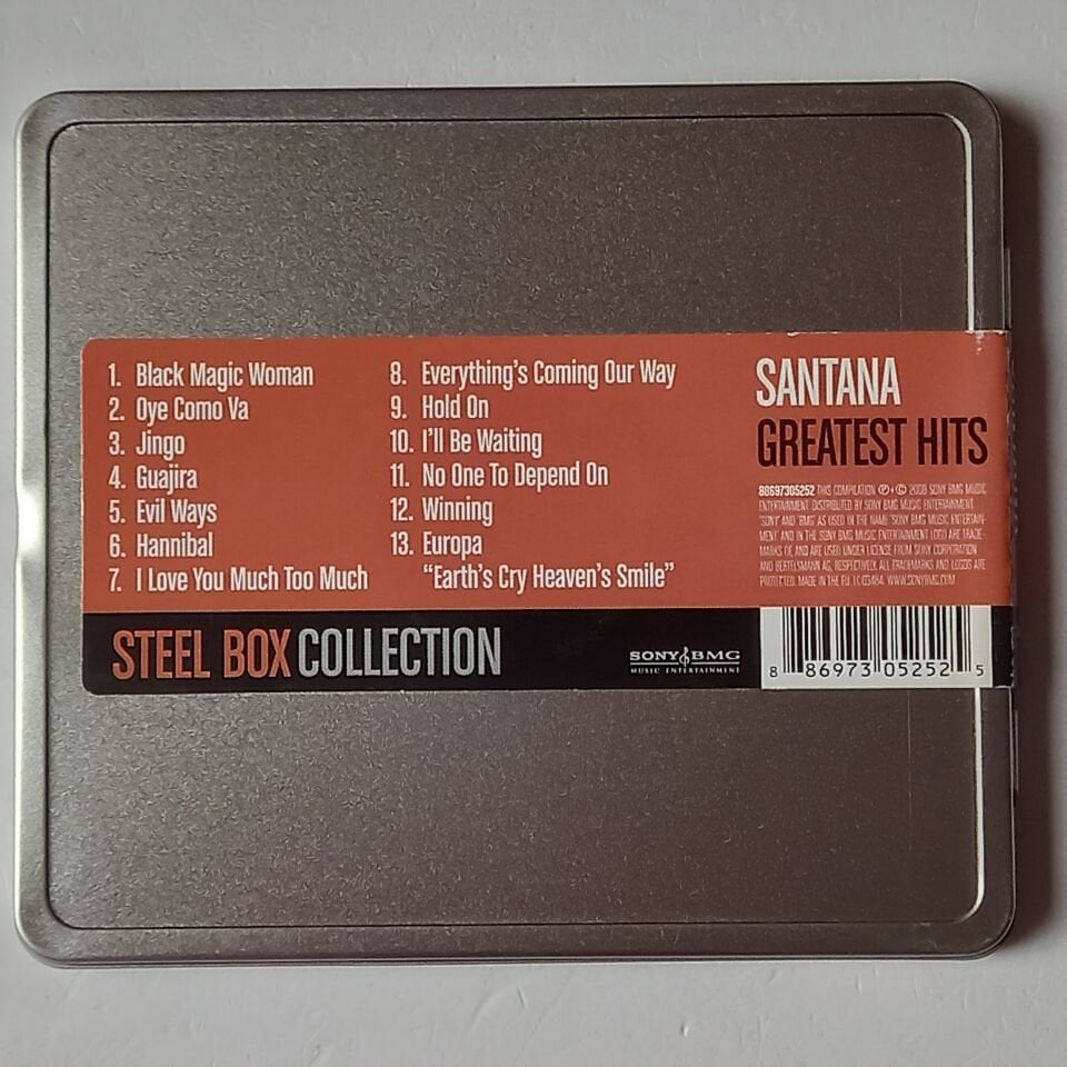 SANTANA – GREATEST HITS (2008) - CD STEEL BOX 2.EL