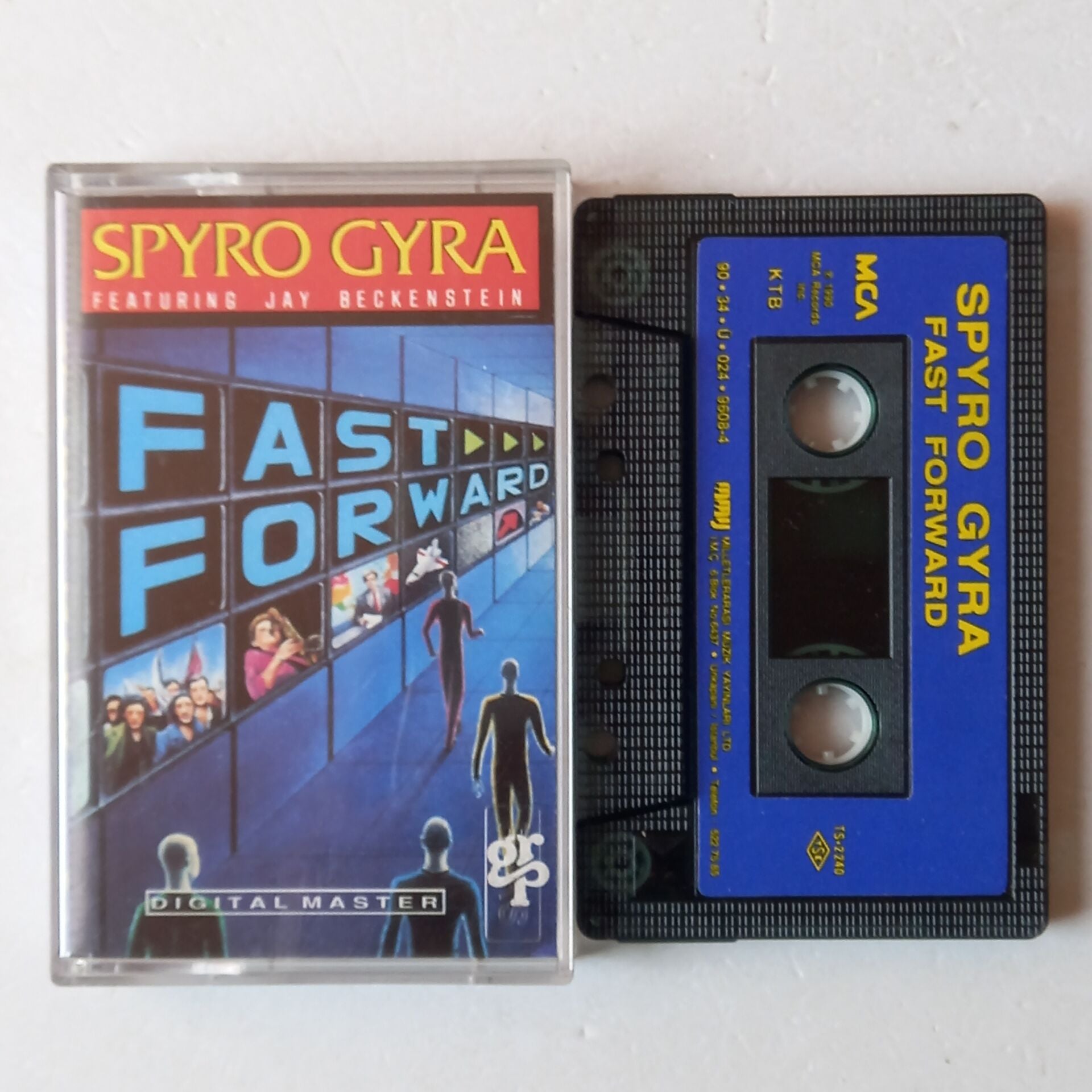 SPYRO GYRA - FAST FORWARD (1990) - KASET 2.EL