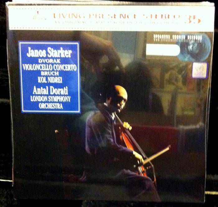 DVORAK CELLO CONCERTO J.STARKER DORATI 180GR LP