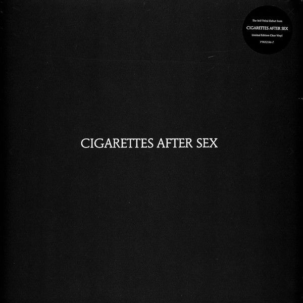CIGARETTES AFTER SEX - CIGARETTES AFTER SEX (2017) - LP  CLEAR COLOURED 2022 EDITION SIFIR PLAK