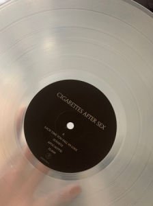CIGARETTES AFTER SEX - CIGARETTES AFTER SEX (2017) - LP  CLEAR COLOURED 2022 EDITION SIFIR PLAK