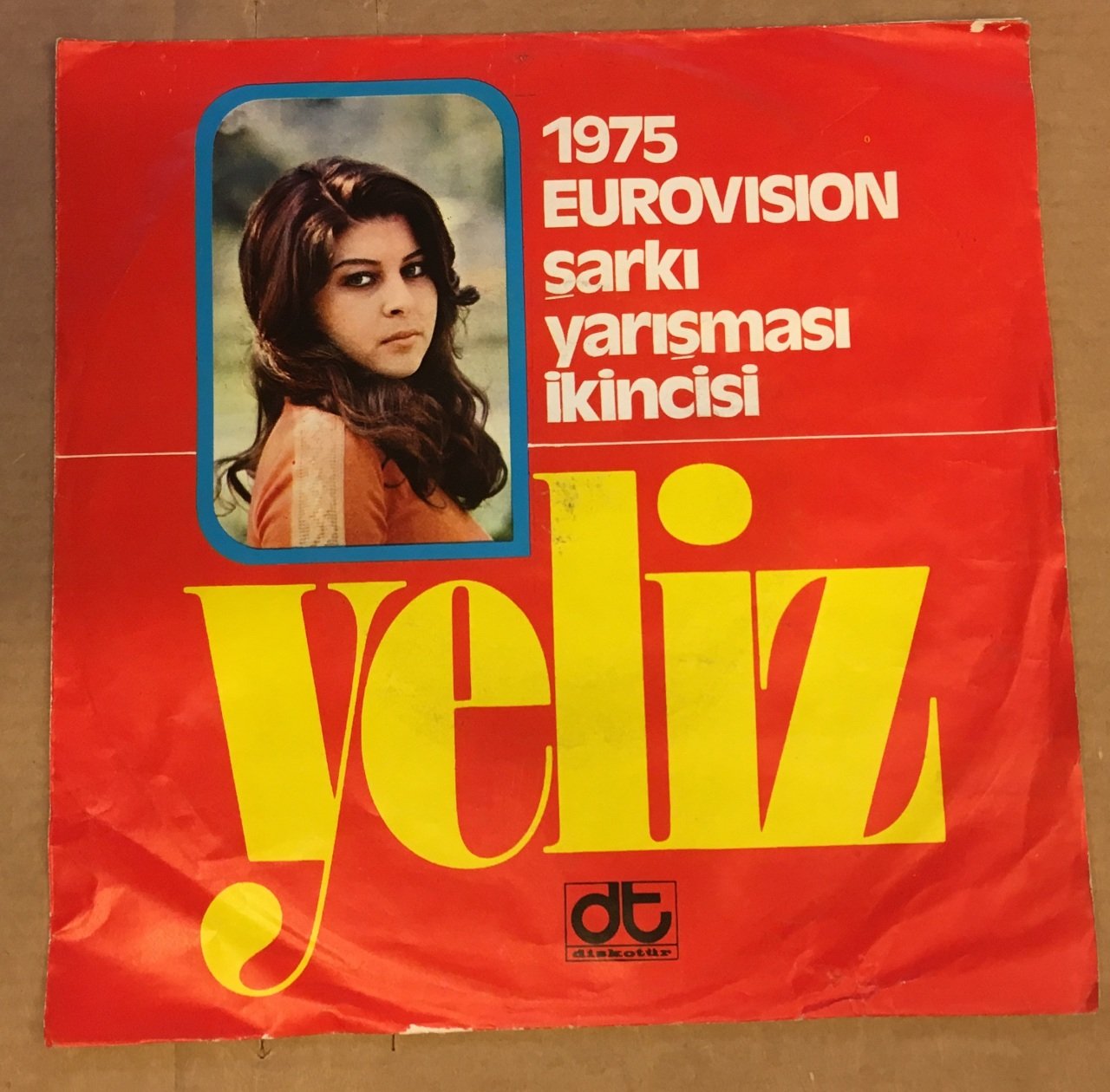 YELİZ HAYALİMDEKİ ADAM 45LİK KAPAĞI DİKKAT SADECE KAPAKTIR