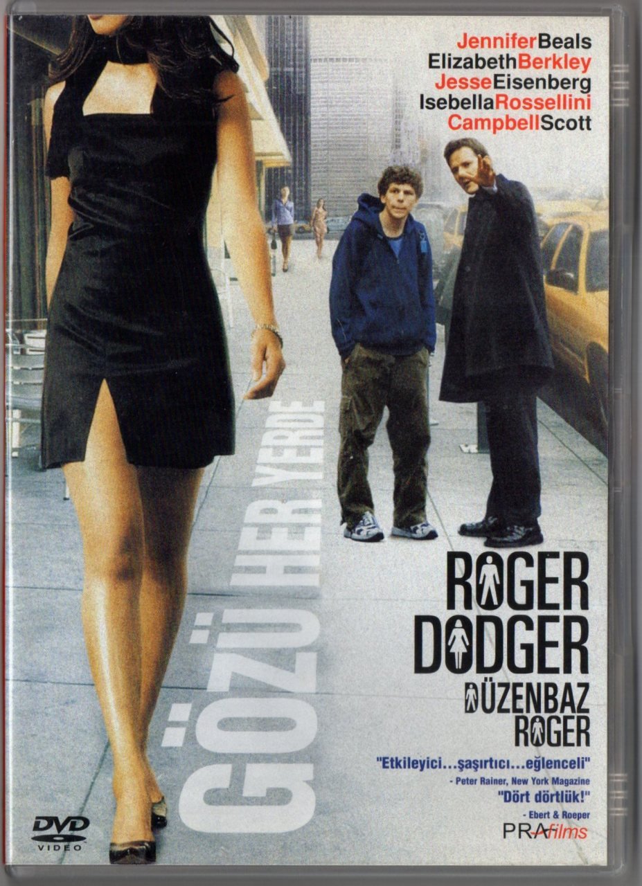 ROGER DODGER - DÜZENBAZ ROGER - JENNIFER BEALS - JESSE EISENBERG - DVD 2.EL