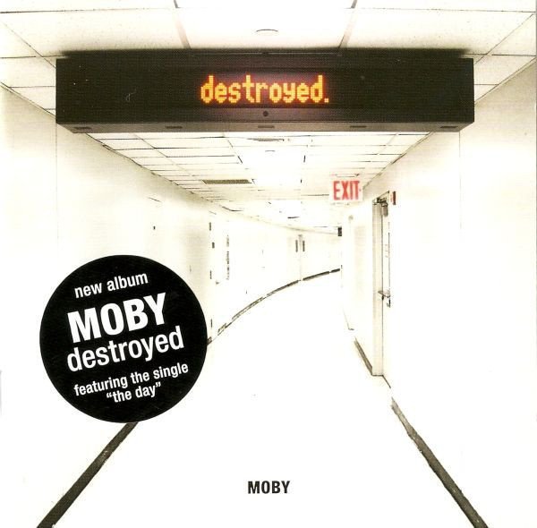 MOBY DESTROYED (2011) 2LP GATEFOLD SIFIR