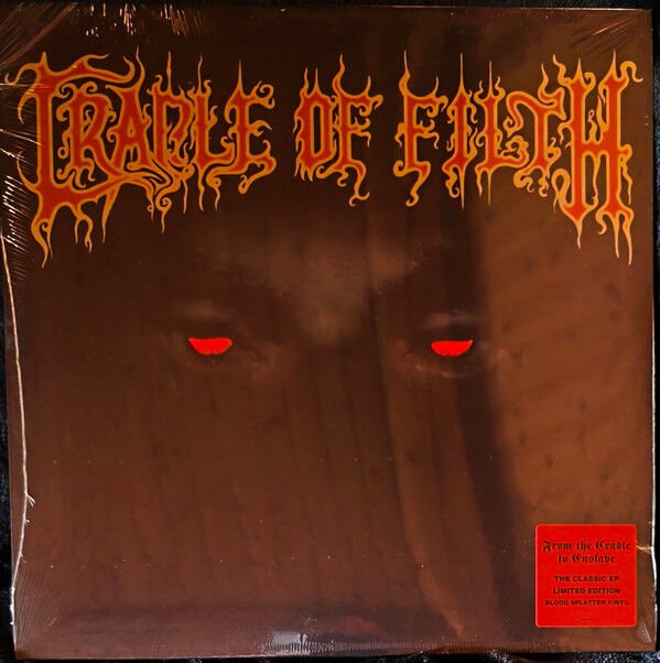 CRADLE OF FILTH - FROM THE CRADLE TO ENSLAVE (1999) - LP 2026 BLOOD SPLATTER SIFIR PLAK