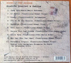 ANADOLU QUARTET & SAKINA - KÖPRÜ / THE BRIDGE CD 2.EL