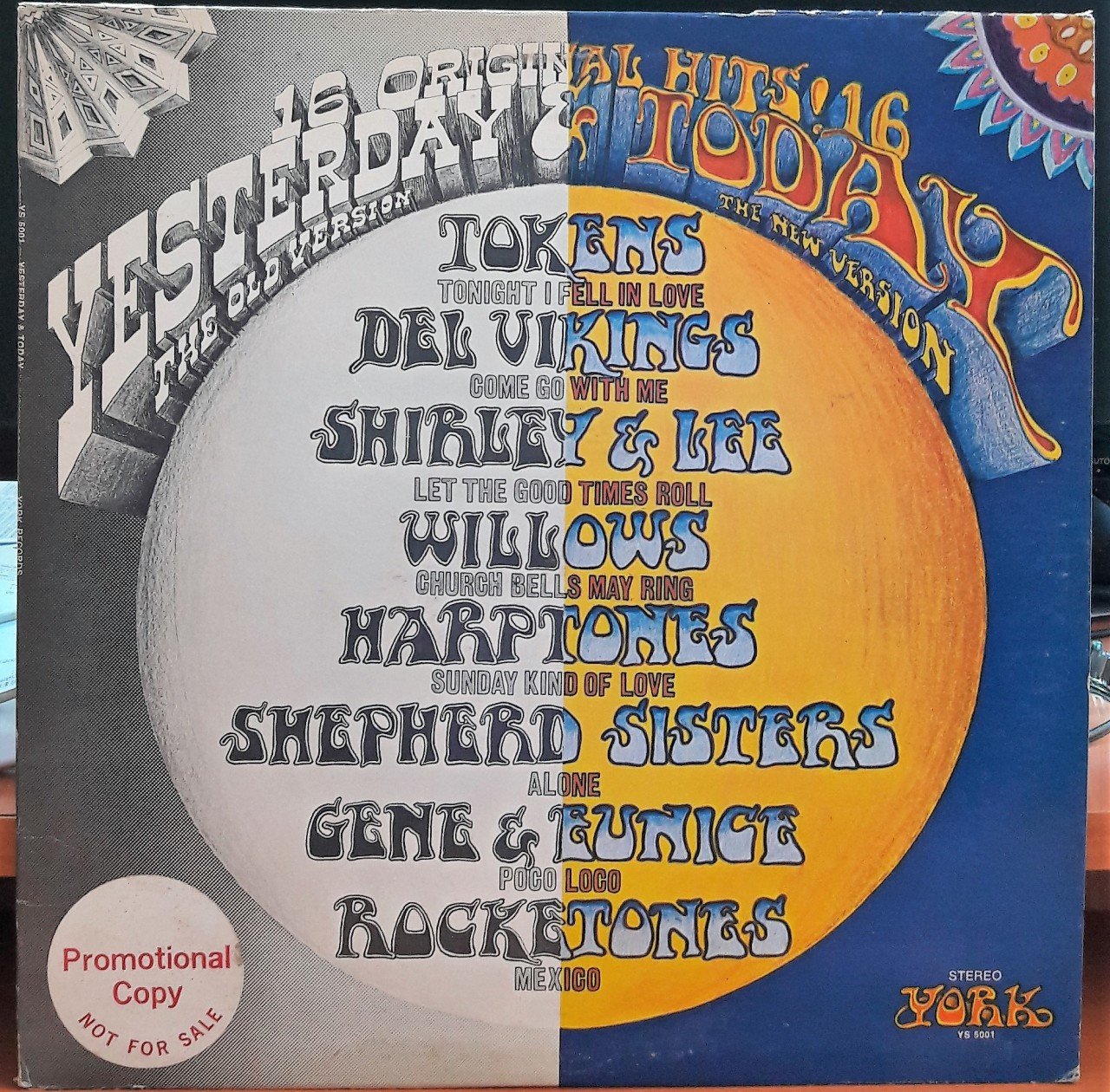 16 ORIGINAL HITS! 16 YESTERDAY & TODAY - PLAK 2.EL