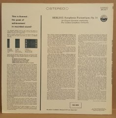 BERLIOZ - SYMPHONY FANTASTIQUE / EUGENE GOOSSSENS LONDON SYMPH. ORCH. - LP 2.EL PLAK
