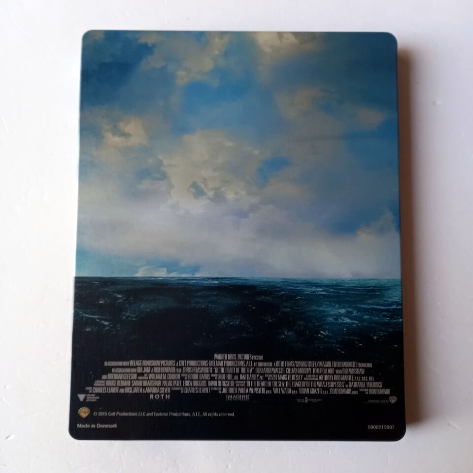 IN THE HEART OF THE SEA - CHRIS HEMSWORTH, CILLIAN MURPHY- YÖN.: RON HOWARD - BLU-RAY STEELBOOK METAL KUTU 2.EL TÜRKÇE ALTYAZI YOKTUR