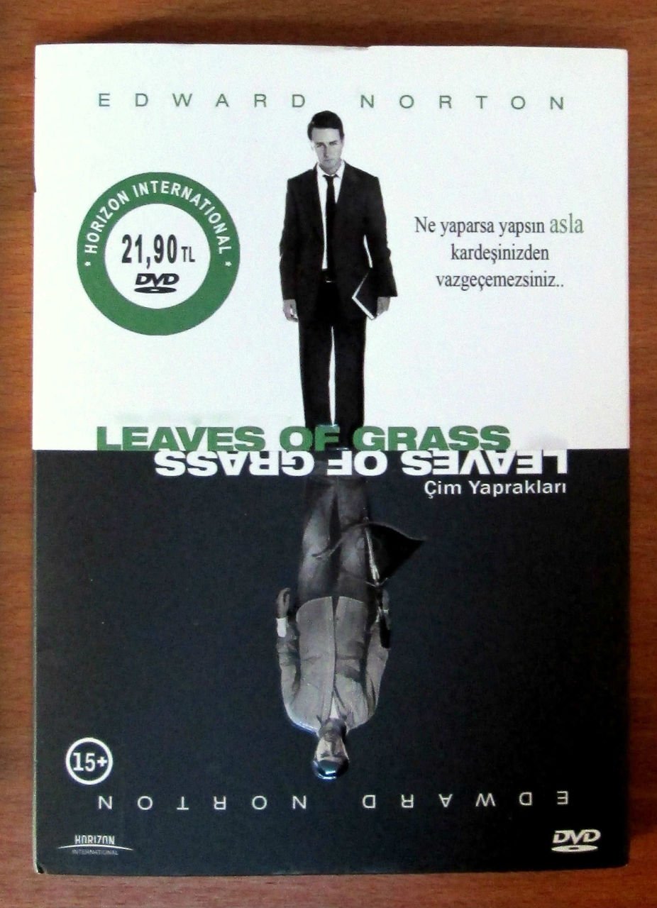 ÇİM YAPRAKLARI - LEAVES OF GRASS - EDWARD NORTON - DVD 2.EL