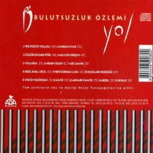 BULUTSUZLUK ÖZLEMİ - YOL (1998) - CD SIFIR