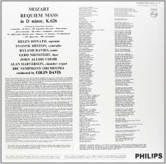 MOZART - REQUIEM / COLIN DAVIS - LP 180GR SPEAKERS CORNERS SIFIR PLAK