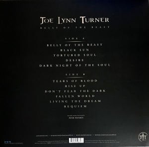 JOE LYNN TURNER (RAINBOW / MALMSTEEN / DEEP PURPLE) - BELLY OF THE BEAST (2022) - LP LTD EDT COLOURED SIFIR PLAK