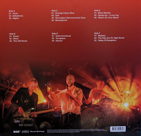 MADRUGADA - THE INDUSTRIAL SILENCE TOUR 2019 / LIVE AT ROCKPALAST (2023) - 3LP 180GR NUMBERED & COLOURED LIMITED EDITION SIFIR PLAK