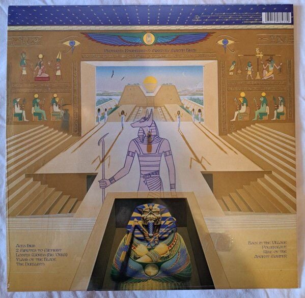 IRON MAIDEN - POWERSLAVE (1984) - LP 2024 EDITION SIFIR PLAK