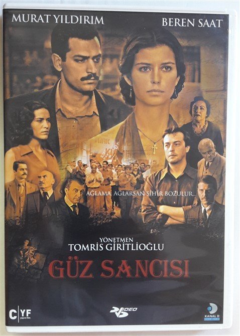GÜZ SANCISI - BEREN SAAT - MURAT YILDIRIM - TOMRİS GİRİTLİOĞLU - DVD 2.EL