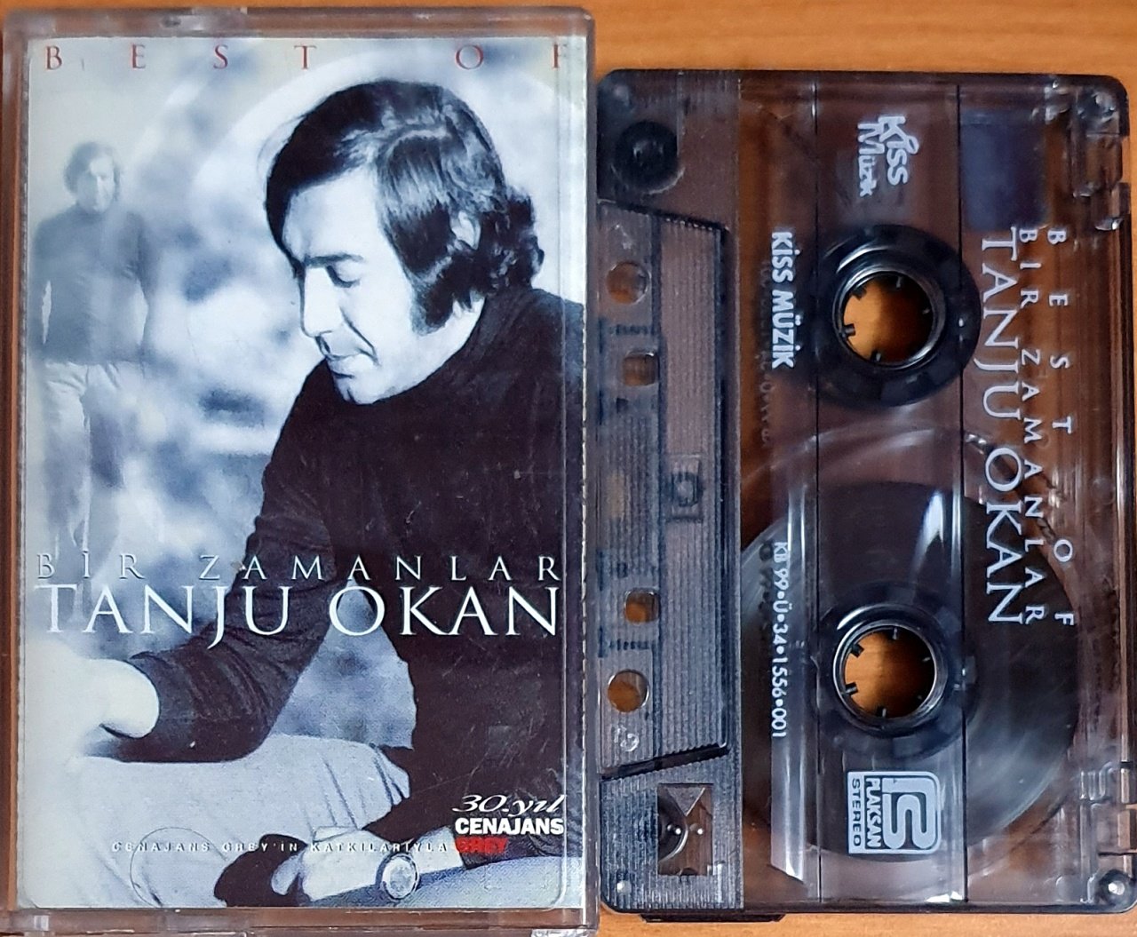 TANJU OKAN - BİR ZAMANLAR / BEST OF (1999) - KASET KİSS MÜZİK 2.EL