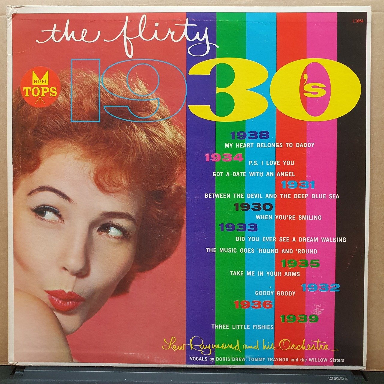 LEW RAYMOND AND HIS ORCHESTRA - THE FLIRTY 30'S (1959) - LP 2.EL PLAK