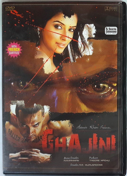 GHA JINI - AAMIR KHAN - HİNT SİNEMASI - DVD 2.EL TR ALTYAZI YOK
