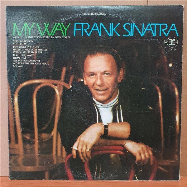 FRANK SINATRA - MY WAY (1969) - LP 2.EL PLAK