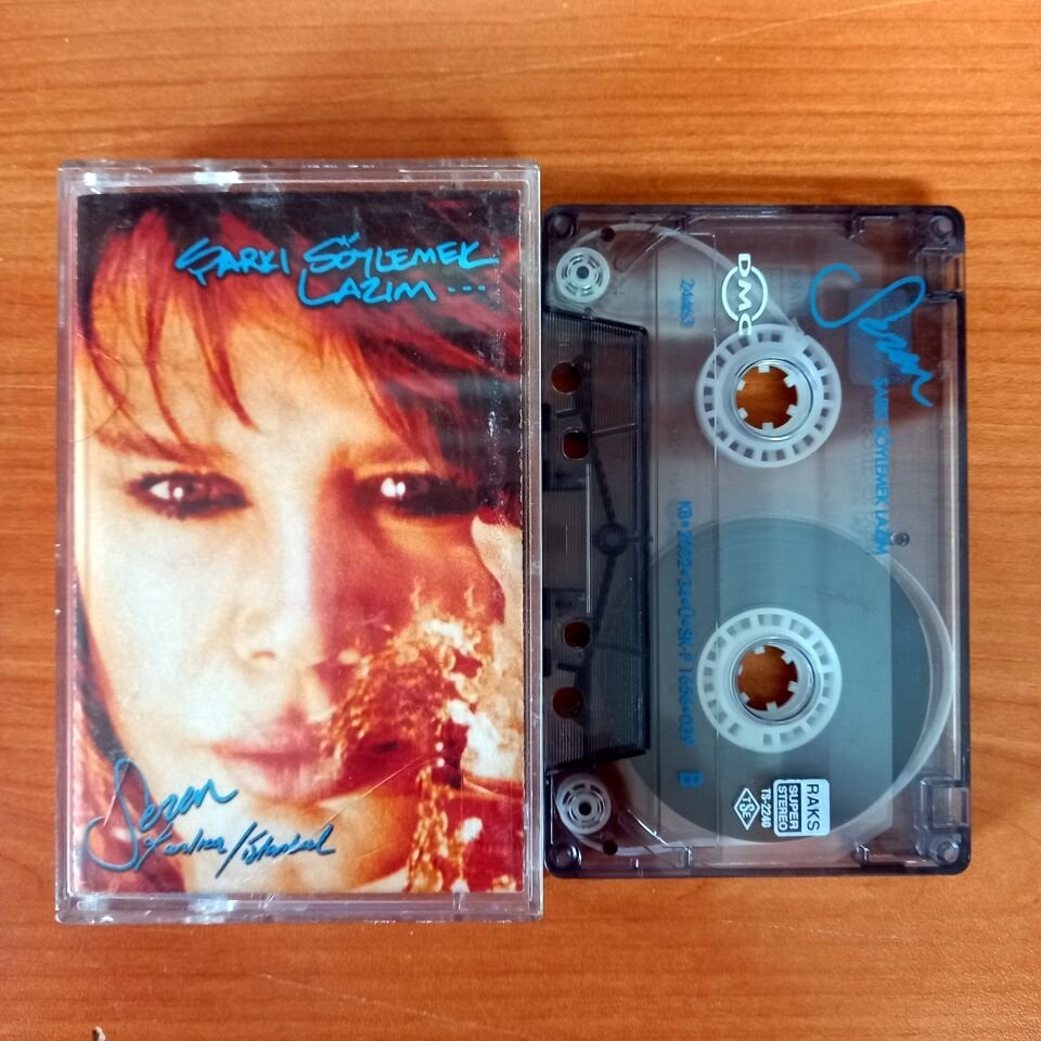 SEZEN AKSU - ŞARKI SÖYLEMEK LAZIM (2002) - KASET 2.EL